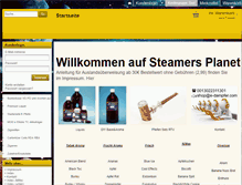 Tablet Screenshot of e-dampfer.com